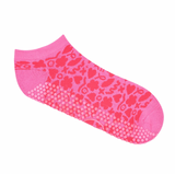 Move Active Classic Low Rise Grip Socks - Pink NBCF